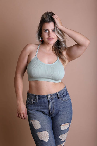 Plus Size Tattoo Bralette