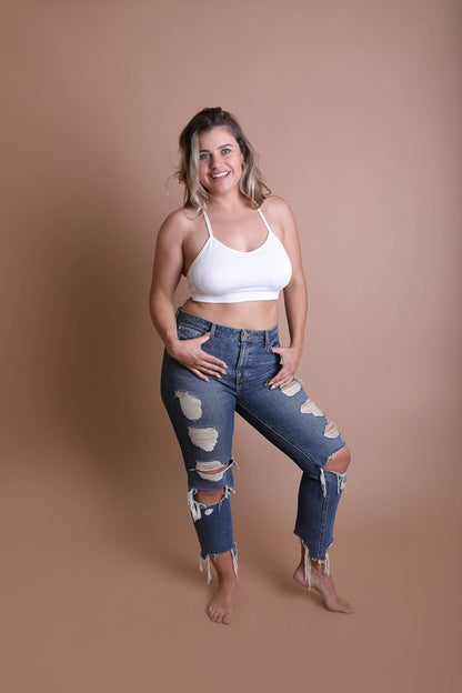 Plus Size Tattoo Bralette