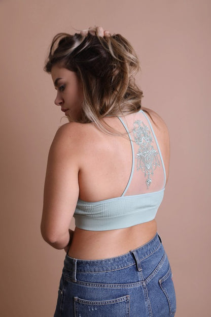 Plus Size Tattoo Bralette