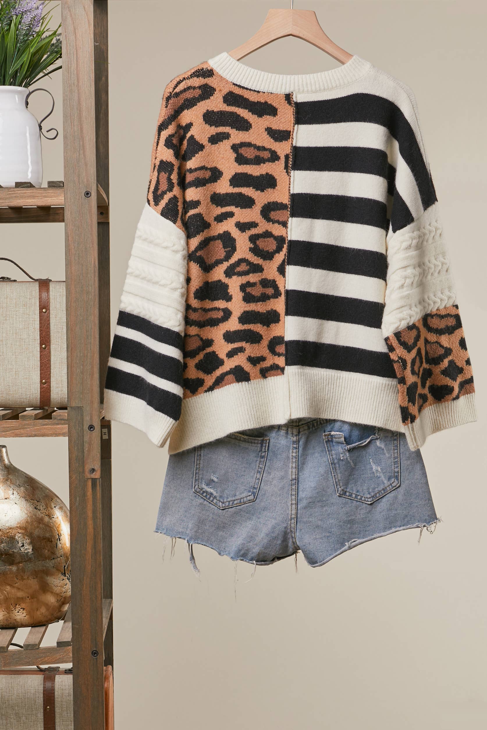 COMING SOON! Bold Stripe and Leopard Cardigan – PiPPY Boho Boutique