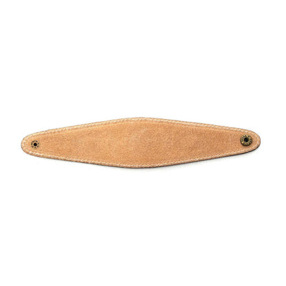 Desert Roses Leather + Stone Cuff Bracelet