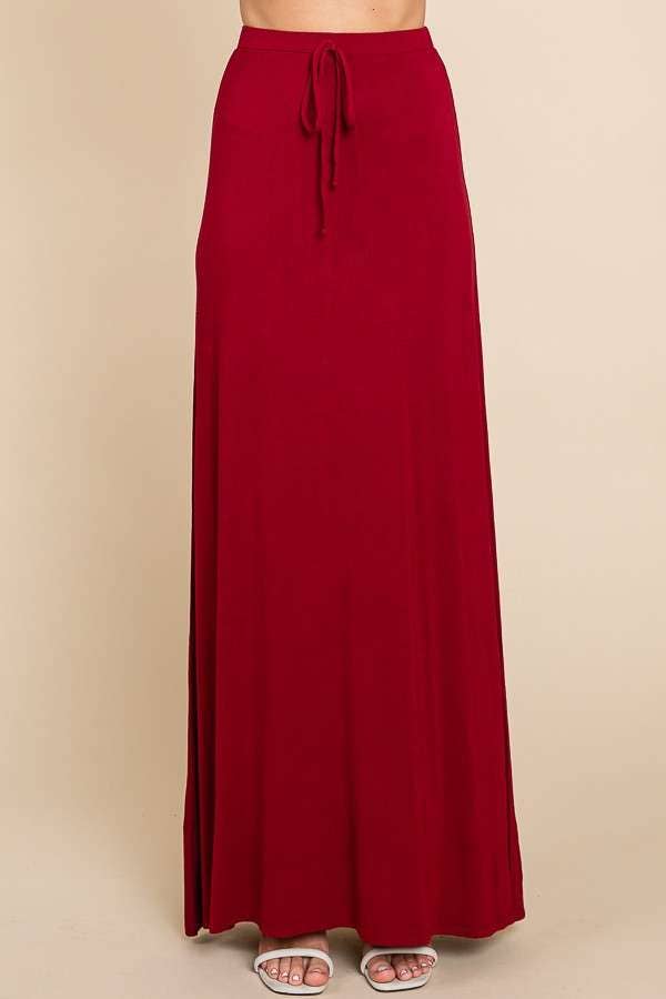 Cozy Soft FLARE MAXI SKIRT