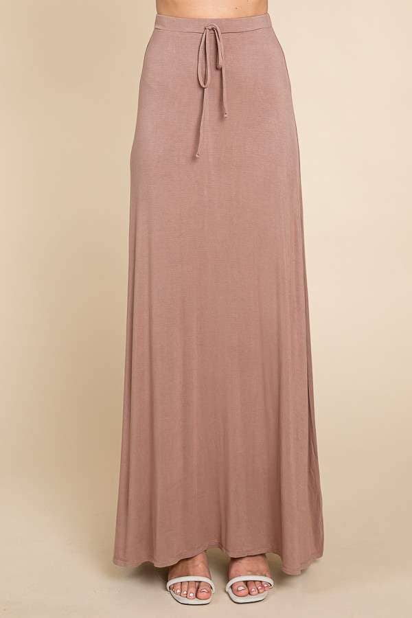 Cozy Soft FLARE MAXI SKIRT