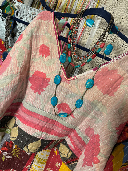 Kantha Boxy Top - Junie