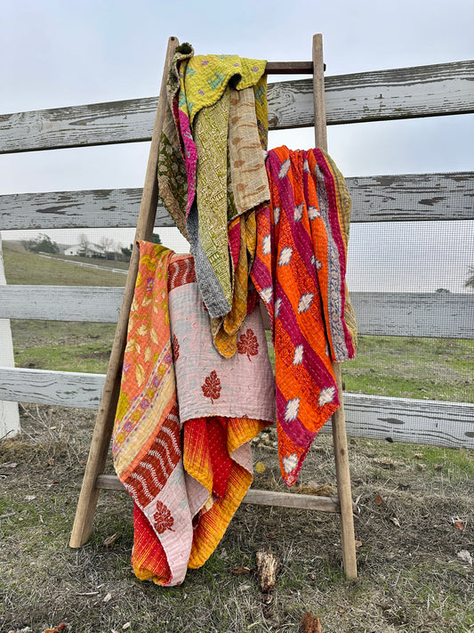 Vintage Kantha Quilts for Sale