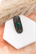 Oversized Antiqued Adornment Ring