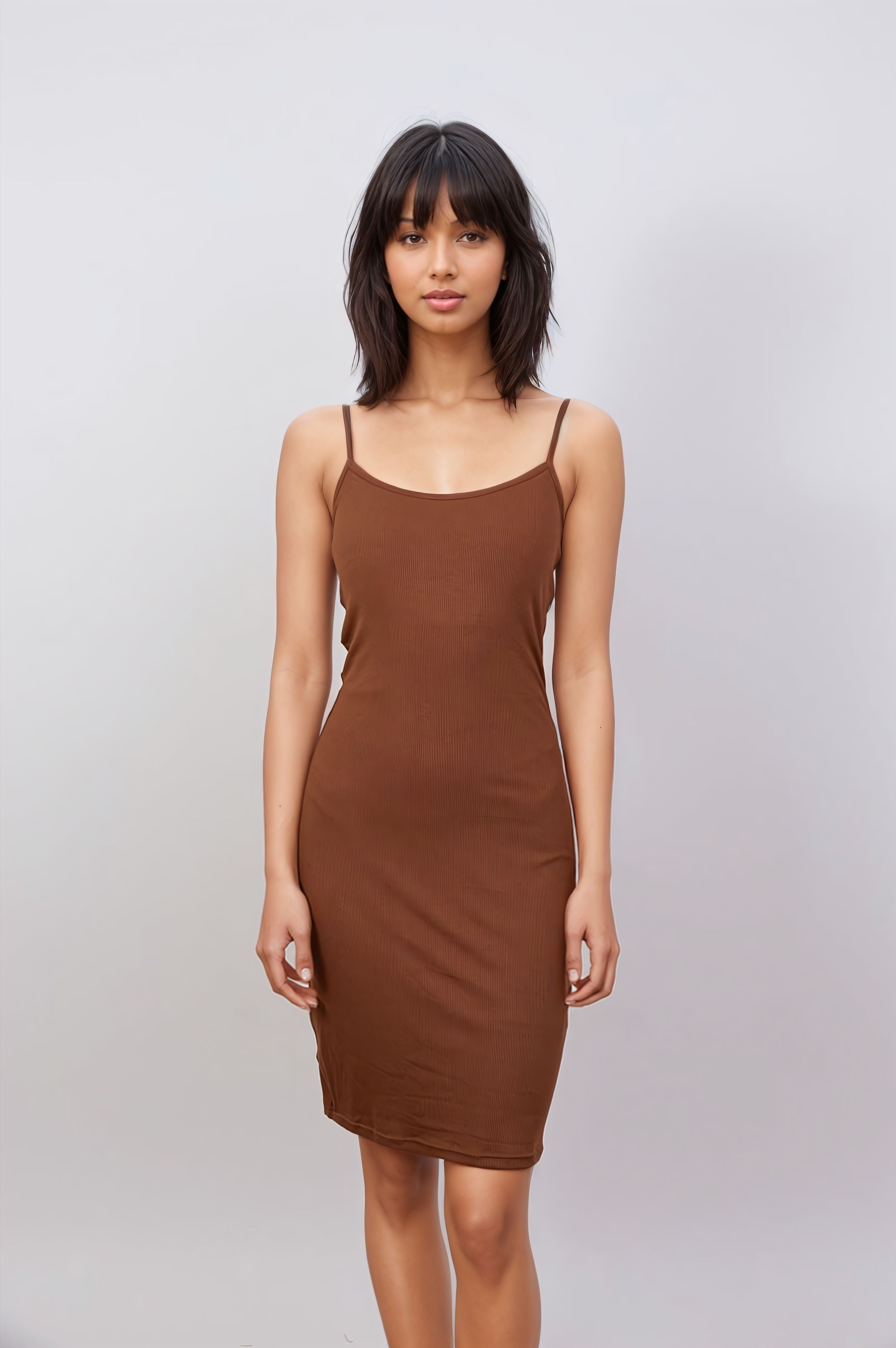 2-in-1 Shapewear Slip Dress – Tummy Control