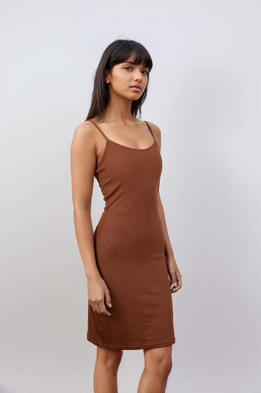 2-in-1 Shapewear Slip Dress – Tummy Control