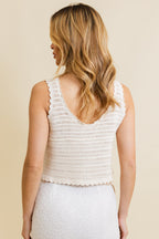 Serene Blooms Crochet Top