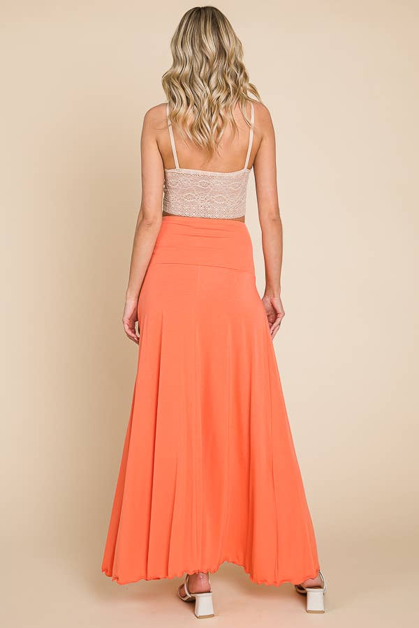 Fit n Flare Maxi Skirt