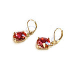 12mm Round AB Drop Earrings