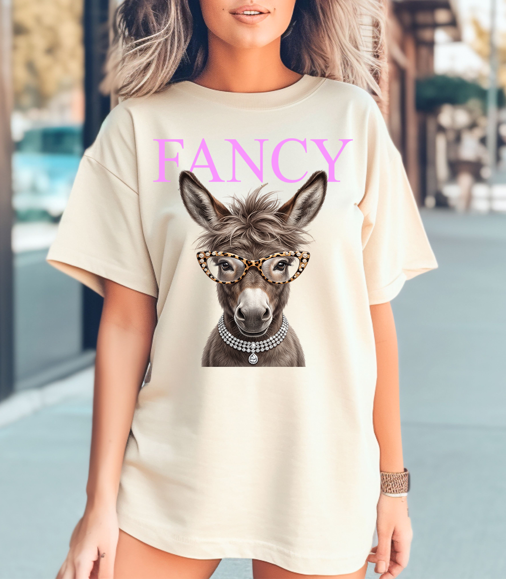 Fancy Donkey Graphic Tee