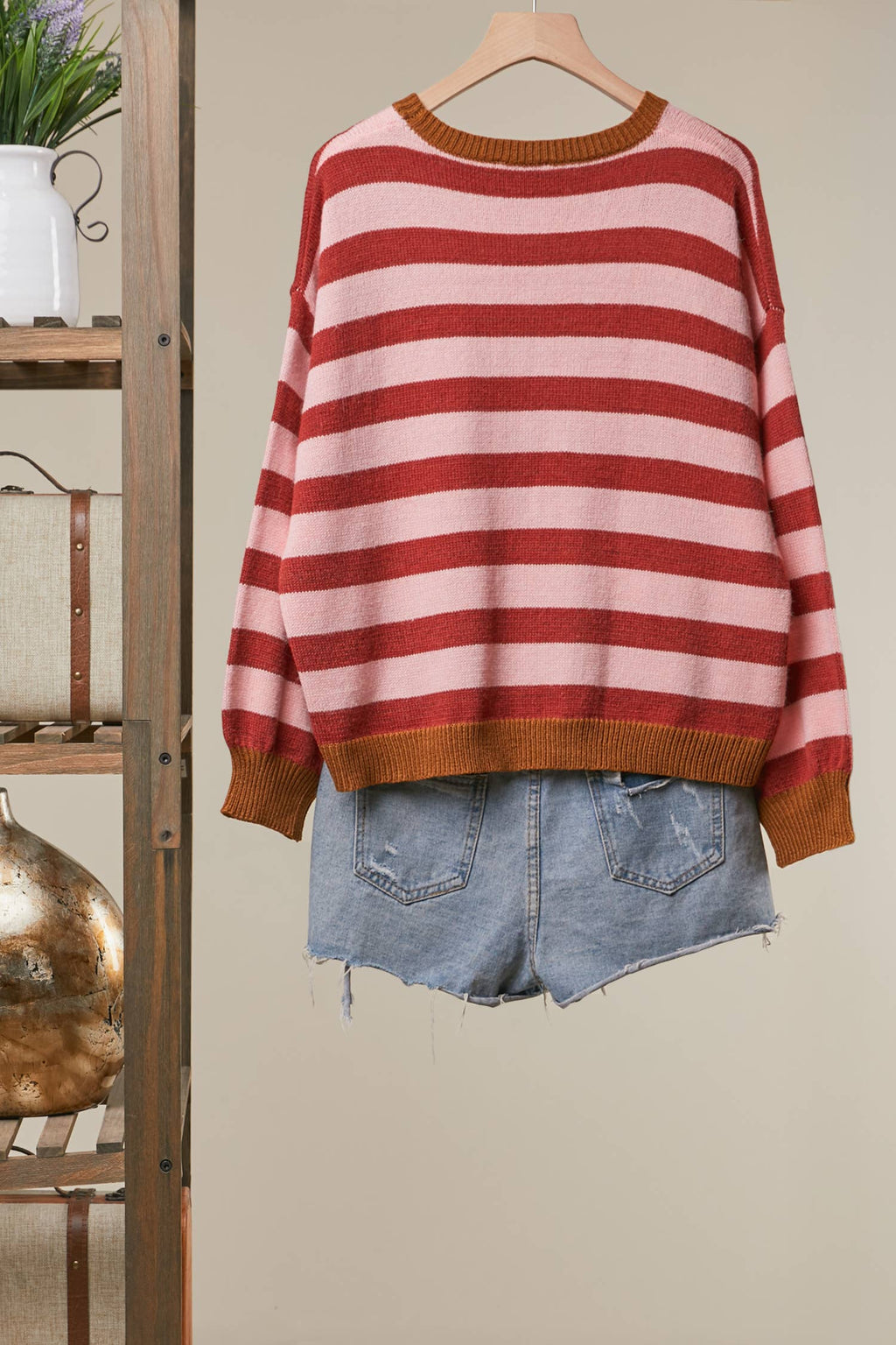 That's Bananas Striped Sweater