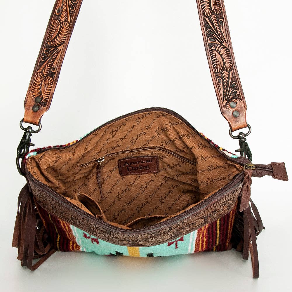 Crossbody Genuine Western Leather Women Bag
