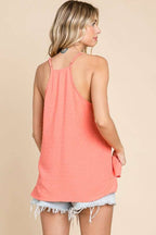 Eyelash Lace Cami Tank Top