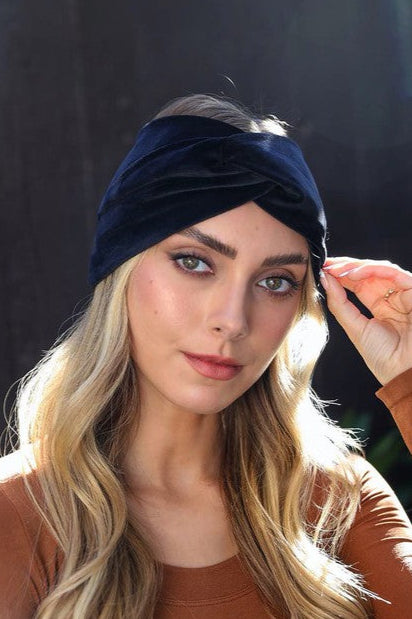 black velvet turband 