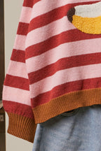 That's Bananas Striped Sweater