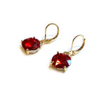 12mm Round AB Drop Earrings