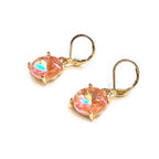 12mm Round AB Drop Earrings