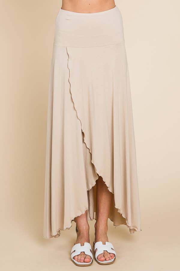 Fit n Flare Maxi Skirt