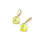 12mm Round AB Drop Earrings