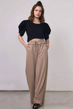 MAGIC Cotton Wide-Leg Pants