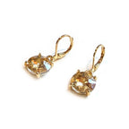 12mm Round AB Drop Earrings