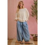 Balloon Denim Jeans Pants