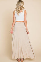 Fit n Flare Maxi Skirt