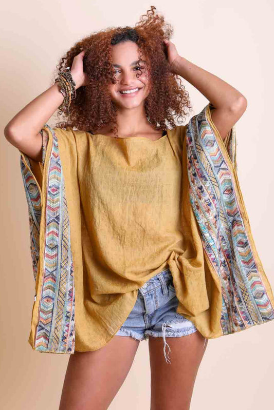 Geometric Embroidered Tunic
