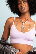 Low Back Seamless Bralette XS/S / Lilac