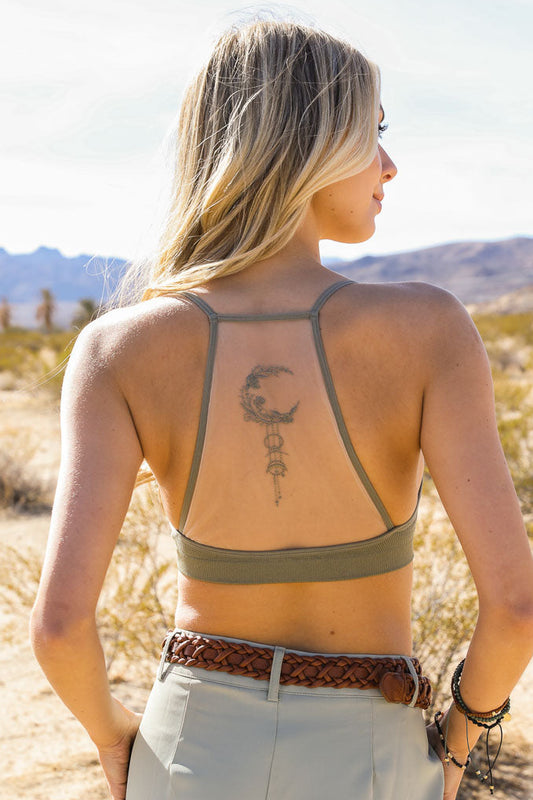 The Dream Catcher Bralette XS/S / Olive