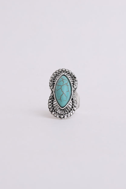 Droplet Turquoise Ring