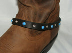 Vintage Leather Boot Bracelets