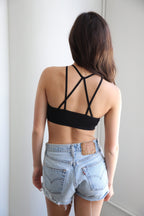 Frankie High Neck Seamless Bralette