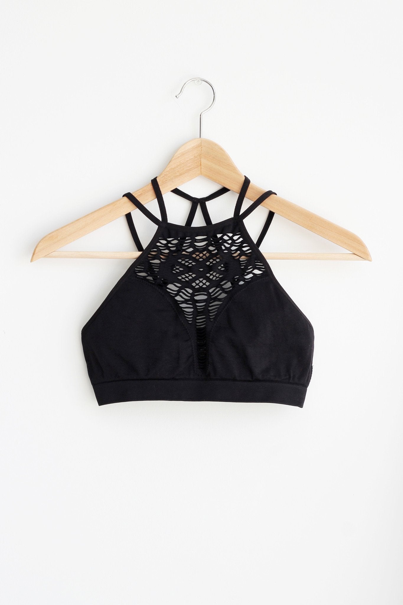Frankie High Neck Seamless Bralette