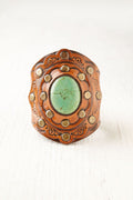 boho leather cuff karen kell collection